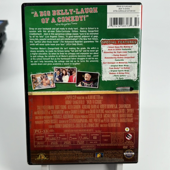 Back To School. Extra Curricular Edition. Rodney Dangerfield. - Picture 3 of 4